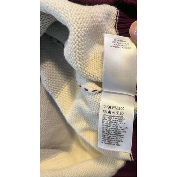 Lucky Brand Color Block Crewneck Pullover Knit Sweater Women’s XXL - Picture 4 of 4